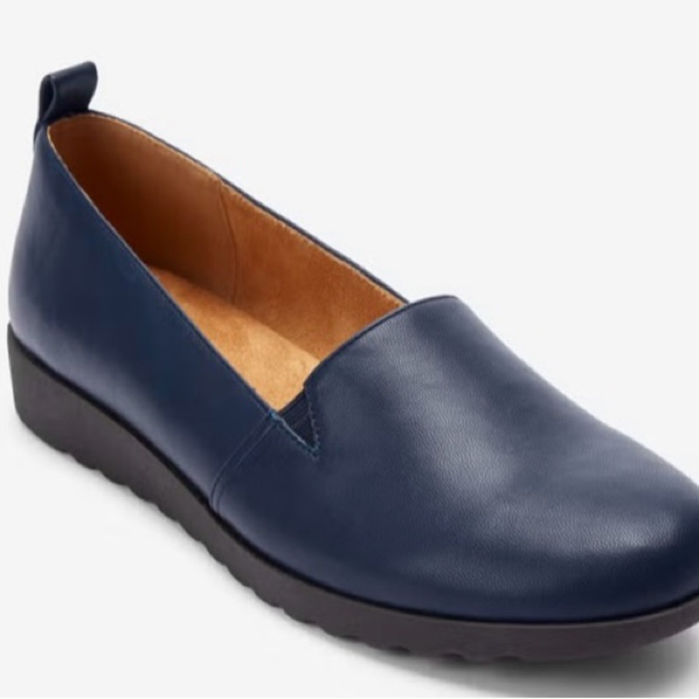 Comfortview Navy Blue Loafers 9  1/2 Wide